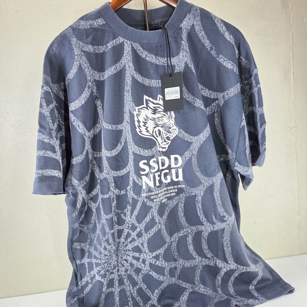 Darc Sport Venom Symbiote Web Premium Tee Midnight Blue Large NWT 1290/2000